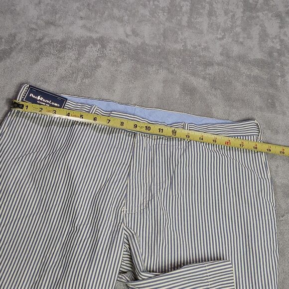 Polo Ralph Lauren Seersucker Shorts Mens 36 Striped Classic Golf Preppy Bleeker - Picture 9 of 10